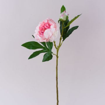 Pfingstrose künstlich FYRFAR, offen, rosa, 60cm