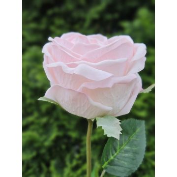 Künstliche Rose MARNUK, hellrosa, 60cm
