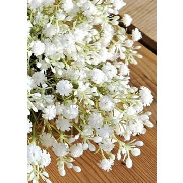 Künstlicher Blumenkranz Schleierkraut CECILIA, creme-weiß, Ø35cm Künstlicher Blumenkranz Schleierkraut CECILIA, creme-weiß, Ø35cm