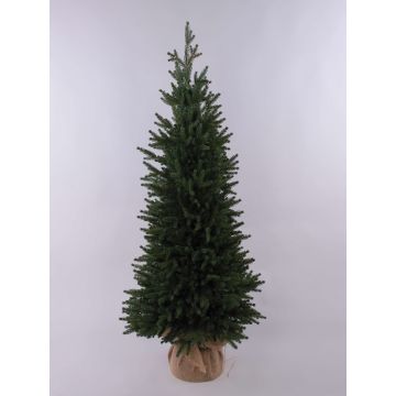Künstliche Fichte STORNYN im Jutesack, 120cm