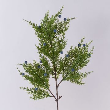 Deko Zweig Wacholder NAFIRNE mit Beeren, grün-dunkelblau, 65cm Deko Zweig Wacholder NAFIRNE mit Beeren, grün-dunkelblau, 65cm