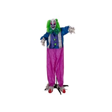 Halloween Monster Clown MOREDO mit Sound- und Bewegunsfunktion, LEDs, 50x70x160cm Halloween Monster Clown MOREDO mit Sound- und Bewegunsfunktion, LEDs, 50x70x160cm