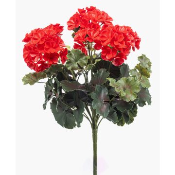 Künstliche Geranie BAKLIN auf Steckstab, crossdoor, rot, 40cm