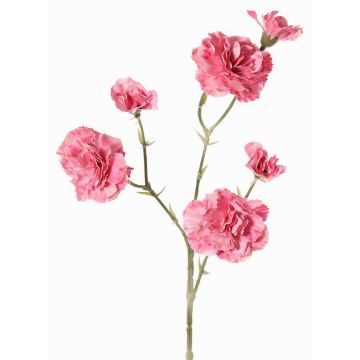 Künstlicher Zweig Nelke STURYN, rosa, 55cm, Ø2,5-6cm