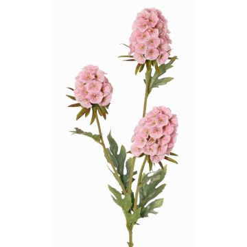 Künstlicher Zweig Bartnelke STERMYN, rosa, 75cm, Ø6,5-8,5cm