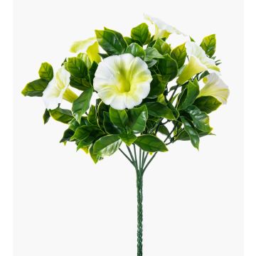 Künstliche Blume Petunie FINVON auf Steckstab, crossdoor, weiß, 27cm