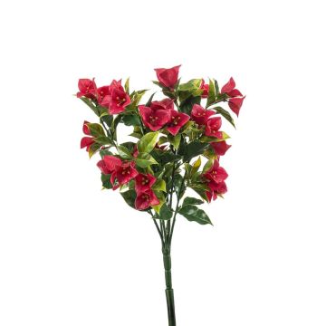 Künstliche Blume Bougainvillea SOLTRE auf Steckstab, crossdoor, rot, 30cm