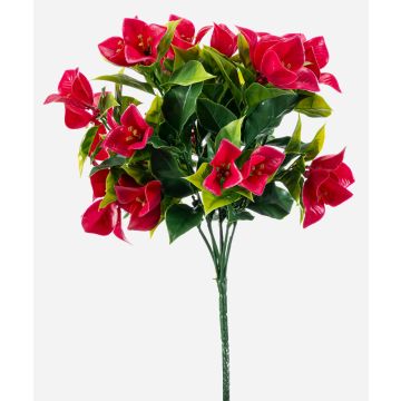 Künstliche Blume Bougainvillea SOLTRE auf Steckstab, crossdoor, rot, 30cm