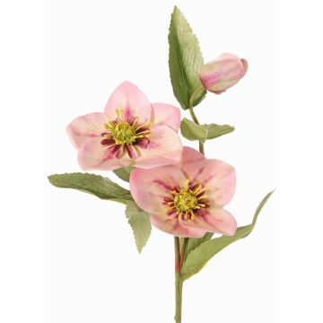 Künstlicher Zweig Christrose SUNMYN, rosa, 55cm, Ø8-10cm