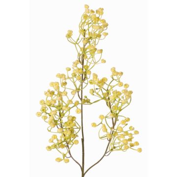 Künstlicher Zweig Schleierkraut MURMYN, gelb-grün, 65cm