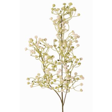 Künstlicher Zweig Schleierkraut MURMYN, weiß-grün, 65cm