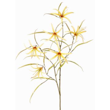 Deko Zweig Schönhäutchen TYZANS, gelb, 95cm