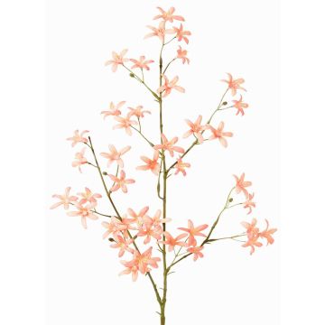 Kunstzweig Steinbrech PALSIMA mit Blüten, rosa, 75cm