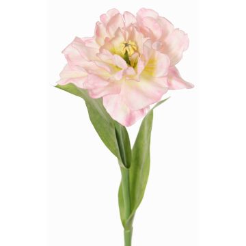 Künstliche Papageien Tulpe STEFANIE, hellrosa-gelb, 65cm, Ø14cm Künstliche Papageien Tulpe STEFANIE, hellrosa-gelb, 65cm, Ø14cm