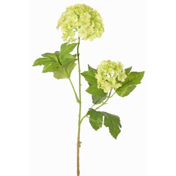 Kunstzweig Schneeball FINDALS, hellgrün, 60cm, Ø6-9cm