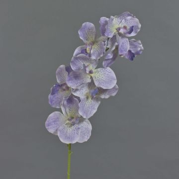 Kunstzweig Vanda Orchidee LODON, helllila-weiß, 70cm, Ø9-12cm