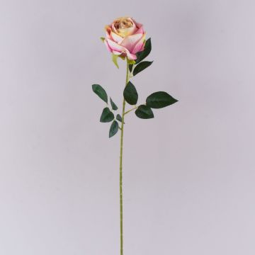 Kunstblume Rose CHERLEN, rosa-creme, 65cm, Ø10cm Kunstblume Rose CHERLEN, rosa-creme, 65cm, Ø10cm