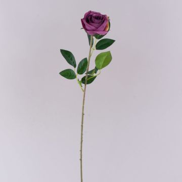 Kunstblume Rose SEENSA, lila, 60cm, Ø7cm