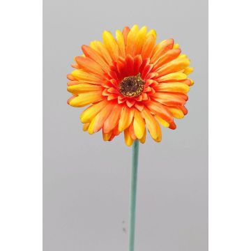 Künstliche Blume Gerbera TEUDELINDE, orange, 55cm, Ø8cm