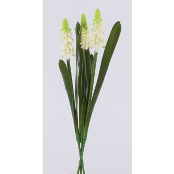 Traubenhyazinthen künstlich im Bund NESANET, weiß, 20cm Traubenhyazinthen künstlich im Bund NESANET, weiß, 20cm