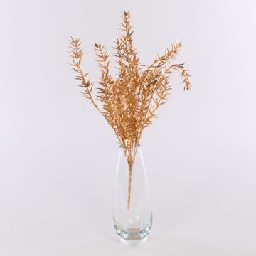 Künstlicher Mäusedorn DANISILE auf Steckstab, gold, 40cm Künstlicher Mäusedorn DANISILE auf Steckstab, gold, 40cm