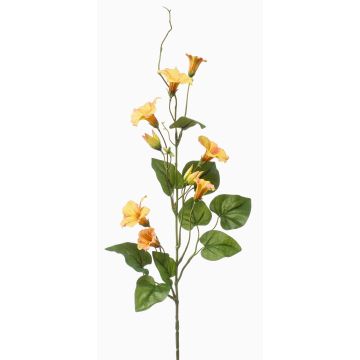 Deko Zweig Petunie KORFEN, gelb-pfirsich, 75cm Deko Zweig Petunie KORFEN, gelb-pfirsich, 75cm