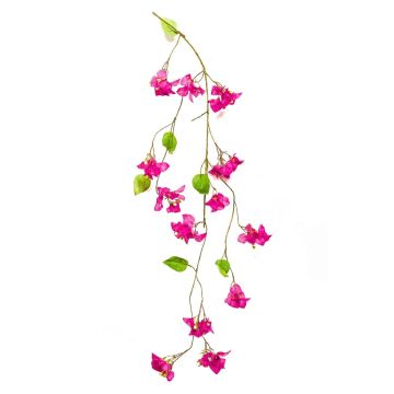 Künstlicher Zweig Bougainvillea NEMOR mit Blüten, violett, 110cm