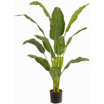 Künstliche Palme Baum der Reisenden UONFYN, grün, 130cm