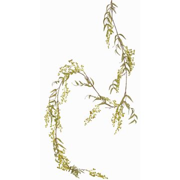 Künstliche Girlande Pfefferbaum TENGYH mit Beeren, grün, 180cm