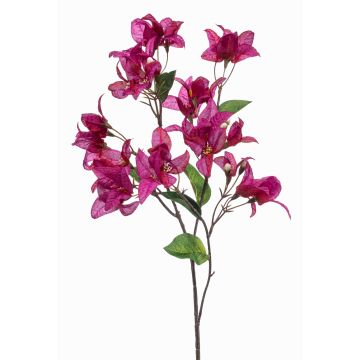 Deko Zweig Bougainvillea MOWLER mit Blüten, violett, 70cm