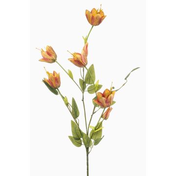 Deko Zweig Schachbrettblume WALTOR, gelb-orange, 85cm