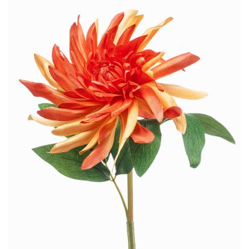 Kunstblume Dahlie GREWAL, lachs-pfirsich, 75cm, Ø19cm Kunstblume Dahlie GREWAL, lachs-pfirsich, 75cm, Ø19cm