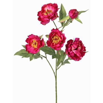 Kunstzweig Pfingstrose LARDUAN, Eco Collection, pink, 60cm, Ø7cm Kunstzweig Pfingstrose LARDUAN, Eco Collection, pink, 60cm, Ø7cm