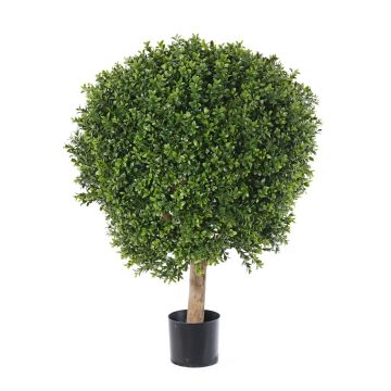 Künstlicher Buchsbaum TOM, Naturstamm, 80cm, Ø60cm