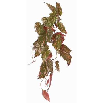 Kunstpflanze Begonia palmata OANFIR, Steckstab, hängend, rosa-grün, 90cm Kunstpflanze Begonia palmata OANFIR, Steckstab, hängend, rosa-grün, 90cm