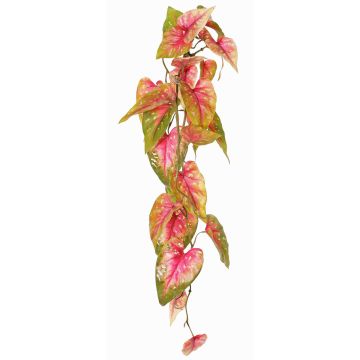 Anthurie künstlich MANFYR, Steckstab, hängend, rosa-grün, 90cm Anthurie künstlich MANFYR, Steckstab, hängend, rosa-grün, 90cm