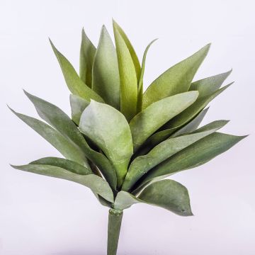 Kunst Sukkulente Drachenbaum-Agave DESIREE auf Steckstab, grün, 25cm, Ø25cm