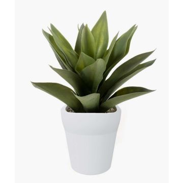 Kunst Sukkulente Drachenbaum-Agave DESIREE im Terracotta Topf, grün, 30cm, Ø25cm