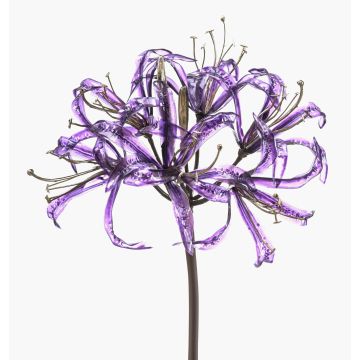 Unechte Blume Gartenamaryllis LEIALOHA, glamour-lila-elektrum, 75cm