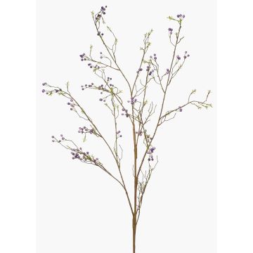 Kunstzweig Heidelbeere MIHALLU mit Beeren, lila, 150cm