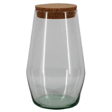Vorratsglas MAMBER mit Korkdeckel, klar, 28cm, Ø17,5cm