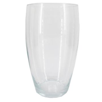 Glas-Vase HENRY, rund bauchig, klar, 25cm, Ø14cm Glas-Vase HENRY, rund bauchig, klar, 25cm, Ø14cm