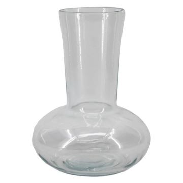 Bauchige Glasvase CARINS, klar, 19cm, Ø18cm Bauchige Glasvase CARINS, klar, 19cm, Ø18cm