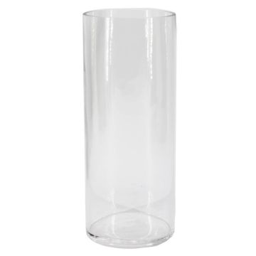 Zylindervase Glas SANSA OCEAN, recycelt, klar, 25cm, Ø10cm Zylindervase Glas SANSA OCEAN, recycelt, klar, 25cm, Ø10cm