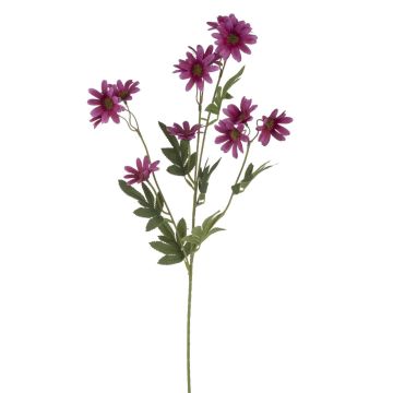 Künstliche Margerite FENAS, violett, 65cm, Ø4-5cm