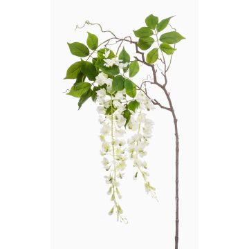 Große Kunstblume Blauregen Zweig NISSRINE mit Blüten, weiß, 145cm Große Kunstblume Blauregen Zweig NISSRINE mit Blüten, weiß, 145cm