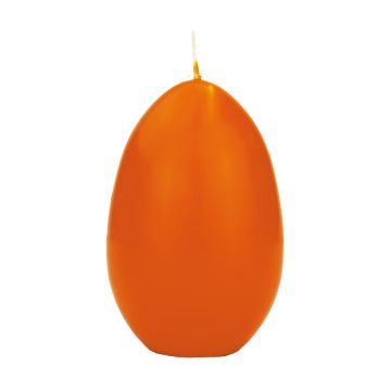 Eierkerze Kerzen Ostern LEONITA, orange, 12cm, 8cm, 40h - Made in Germany