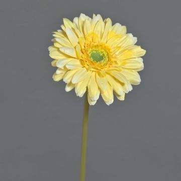 Künstliche Blume Gerbera QIUDONG, gelb, 50cm, Ø12cm