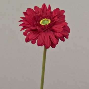 Künstliche Blume Gerbera QIUDONG, rot, 50cm, Ø12cm