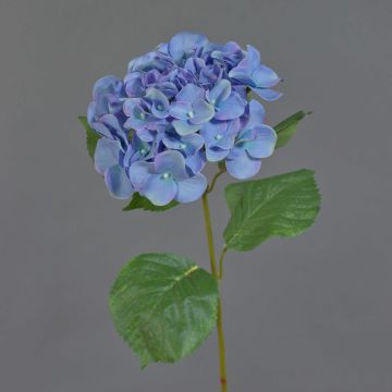 Kunstblume Hortensie MEITAO, blau-lila, 70cm, Ø16cm